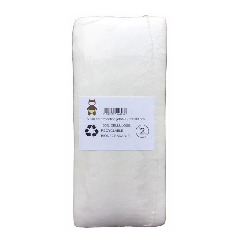 Voile de protection jetable - Lot de trois Voile de protection jetable - Lot de trois