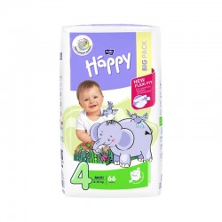 Couches bébé Happy Taille 4 - 66 couches