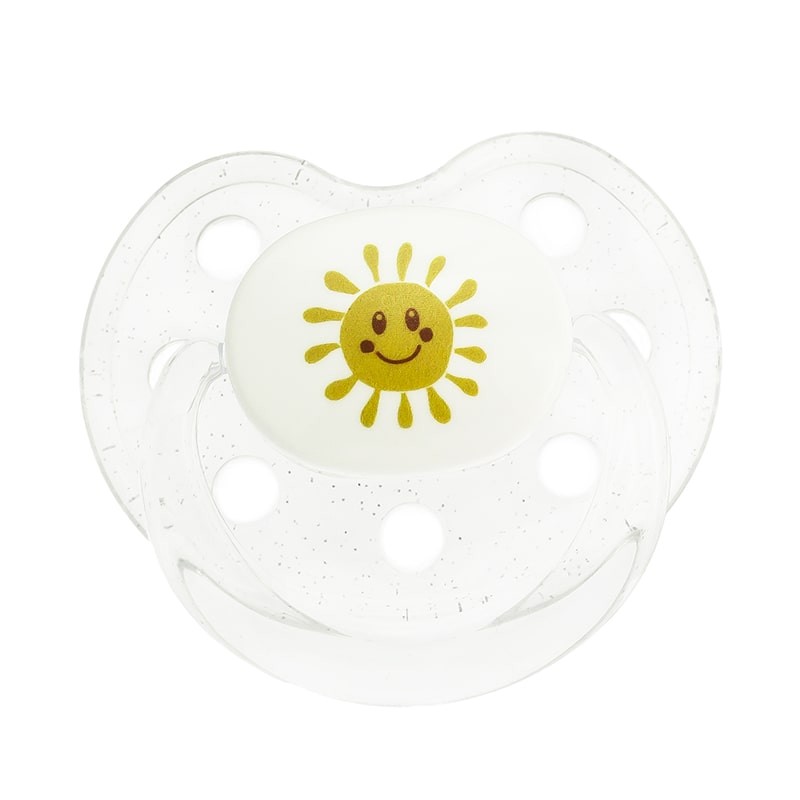 Sucette en silicone - Le Biberon Français - Soleil Sucette en silicone - Le Biberon Français - Soleil